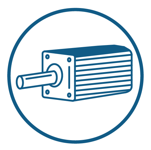 Icon depicting an ORCA™ Series Smart Linear Motor Icon depicting an ORCA™ Series Smart Linear Motor