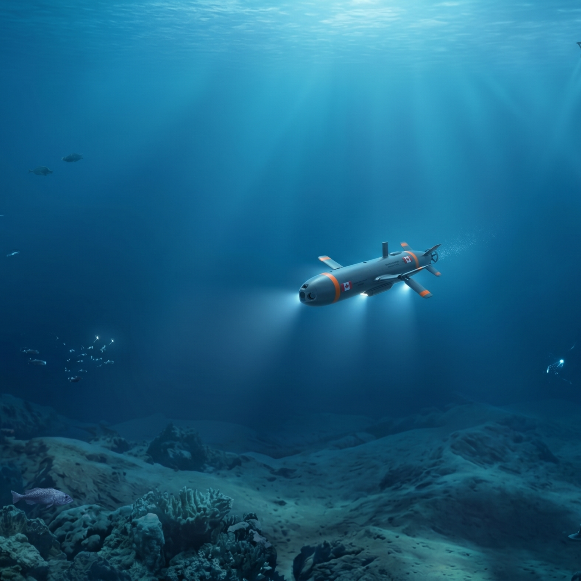 Unmanned underwater vehicle (UUV) direct-drive actuation