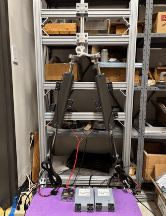 Fatigue testing pediatric prosthetics rig