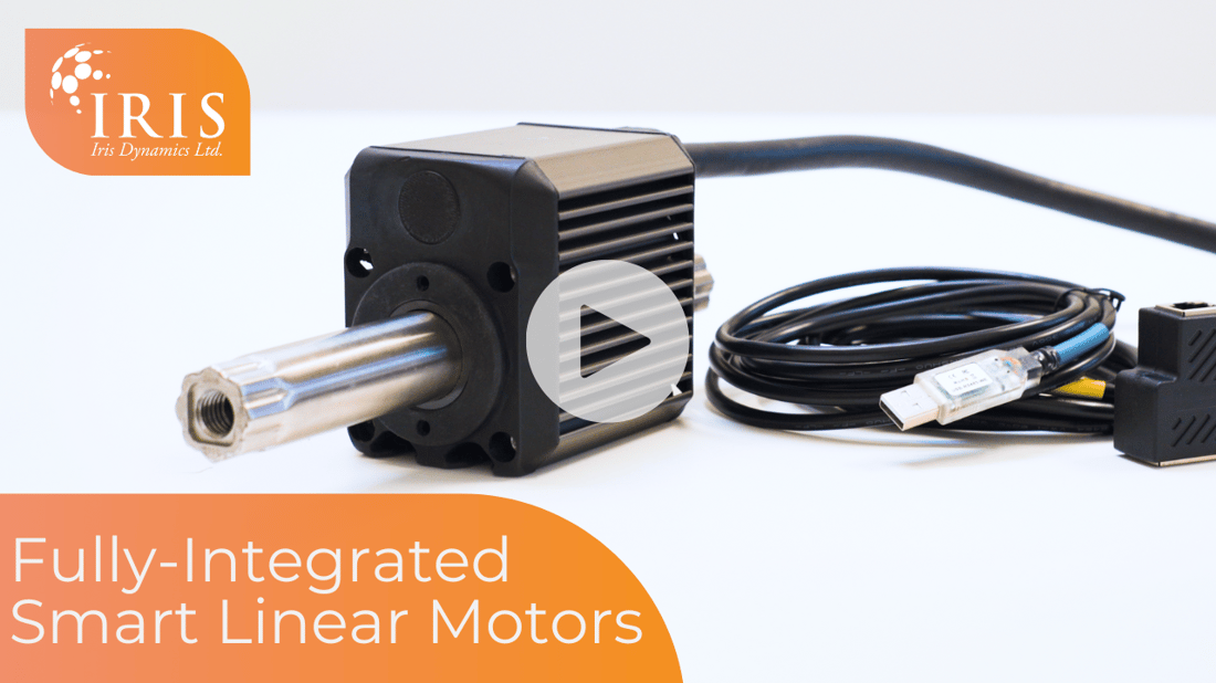Fully-integrated smart linear motors