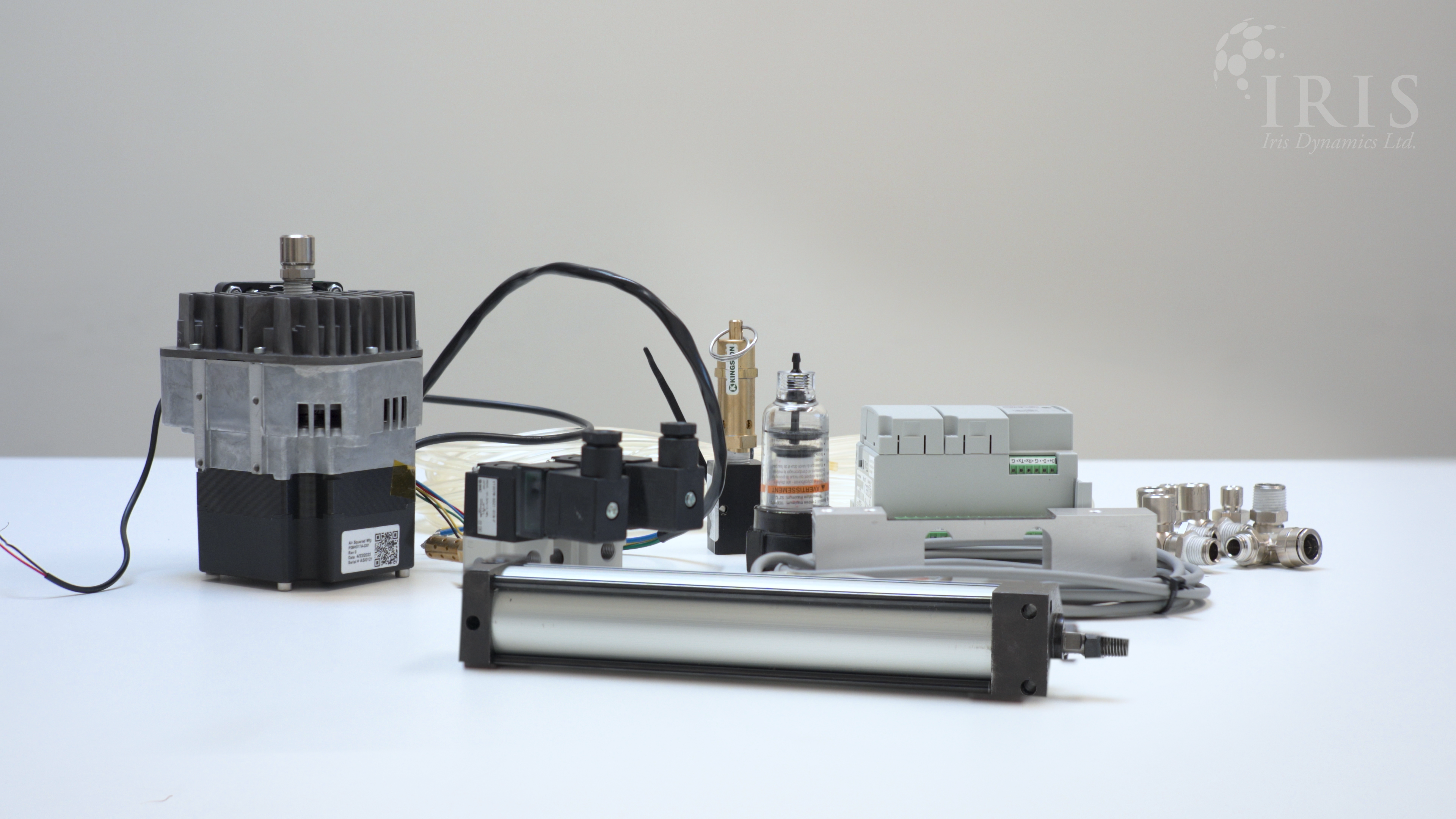 Components of a pneumatic actuator