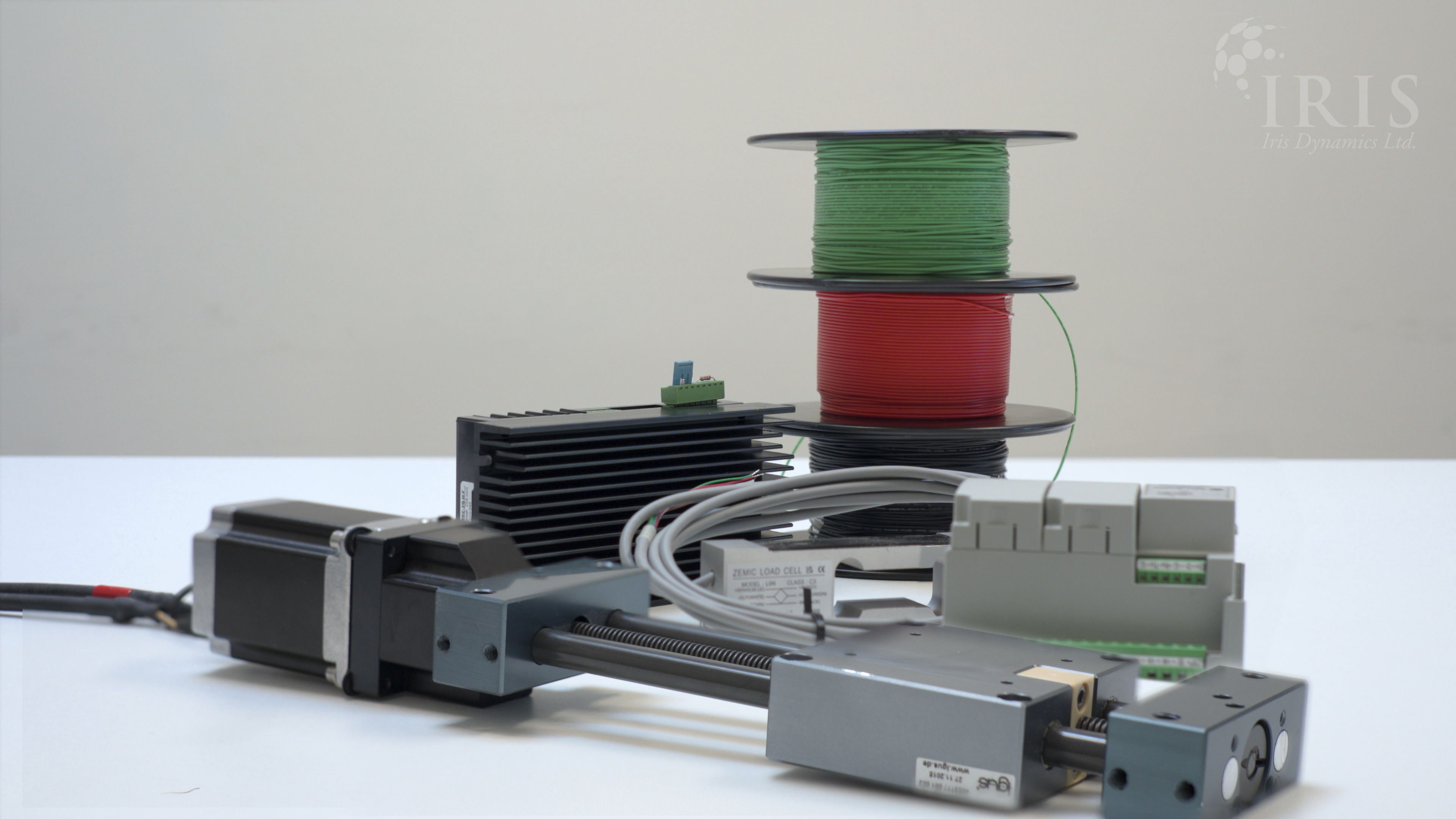 Components of a lead screw actuator