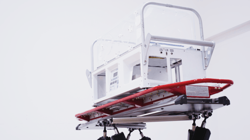 ORCA Motor powered RAVEN-6DoF motion stabilization platform with isolette mounted