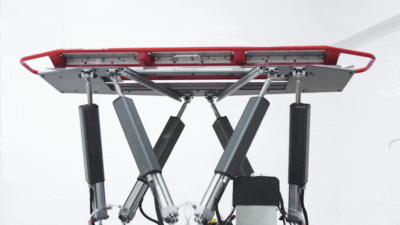 active spring damping platform